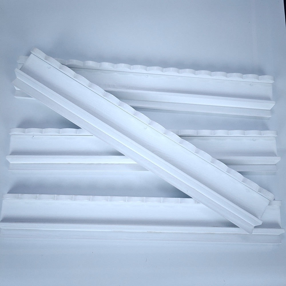 20-Inch Wooden American Mahjong Racks & Pushers – Set of 4