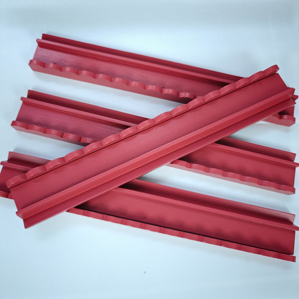 20-Inch Wooden American Mahjong Racks & Pushers – Set of 4