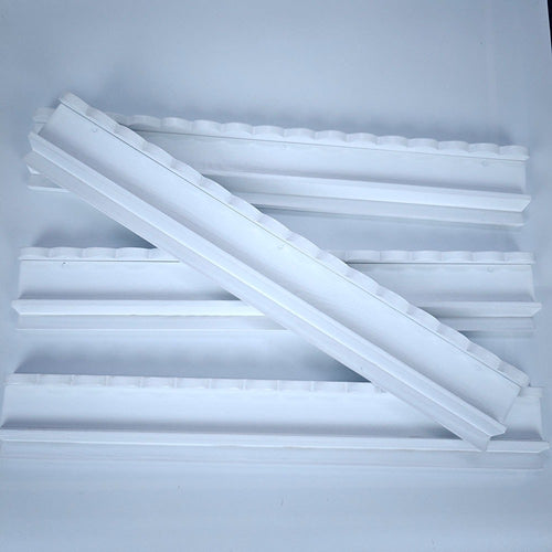 20-Inch Wooden American Mahjong Racks & Pushers – Set of 4
