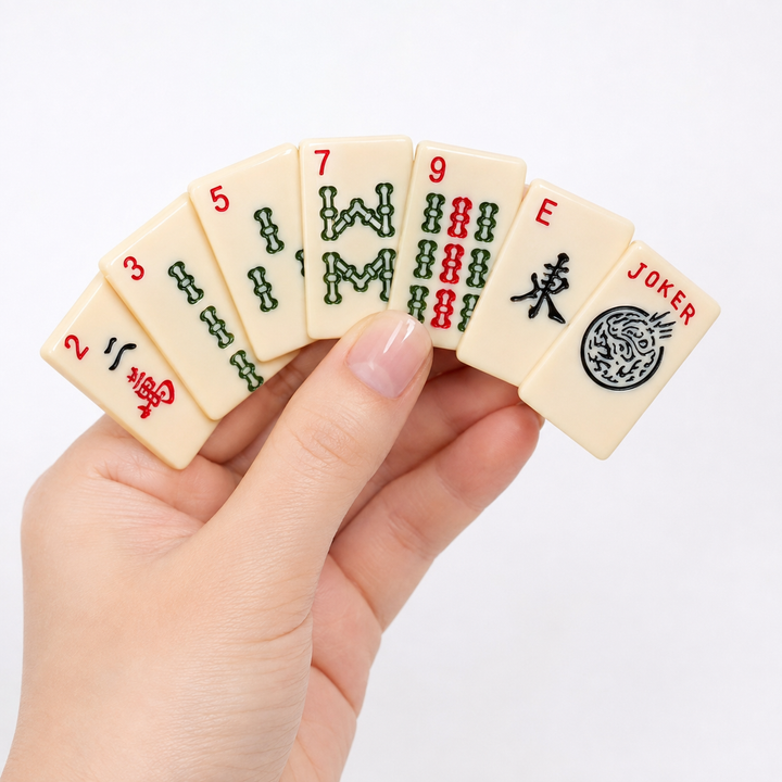 166 Ivory American Mahjong Tiles – 1.2 in, Tiles Only